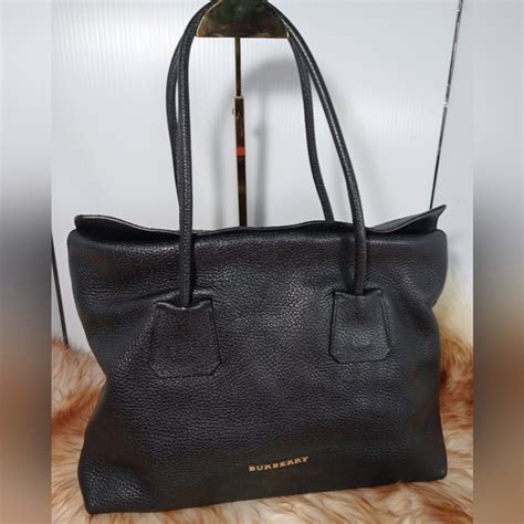 burberry london grainy tote|BURBERRY London Grainy Calfskin Medium Baynard Tote.